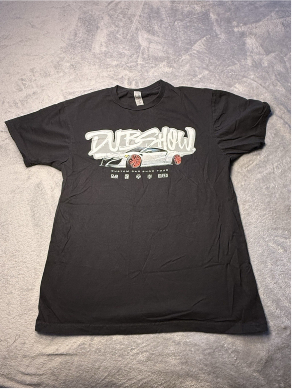 Dub Show 2018 Cotton Heritage Men's Short Sleeve Black Medium T-Shirt